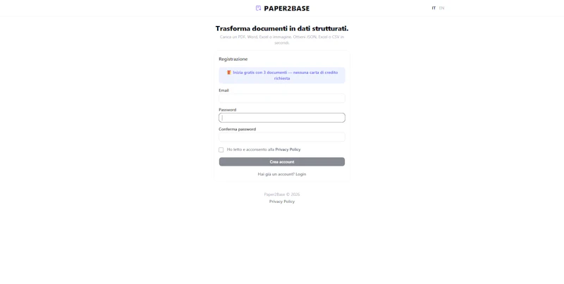 Paper2Base screenshot 1