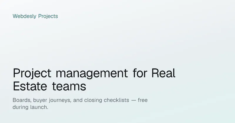 Webdesly Projects screenshot 1