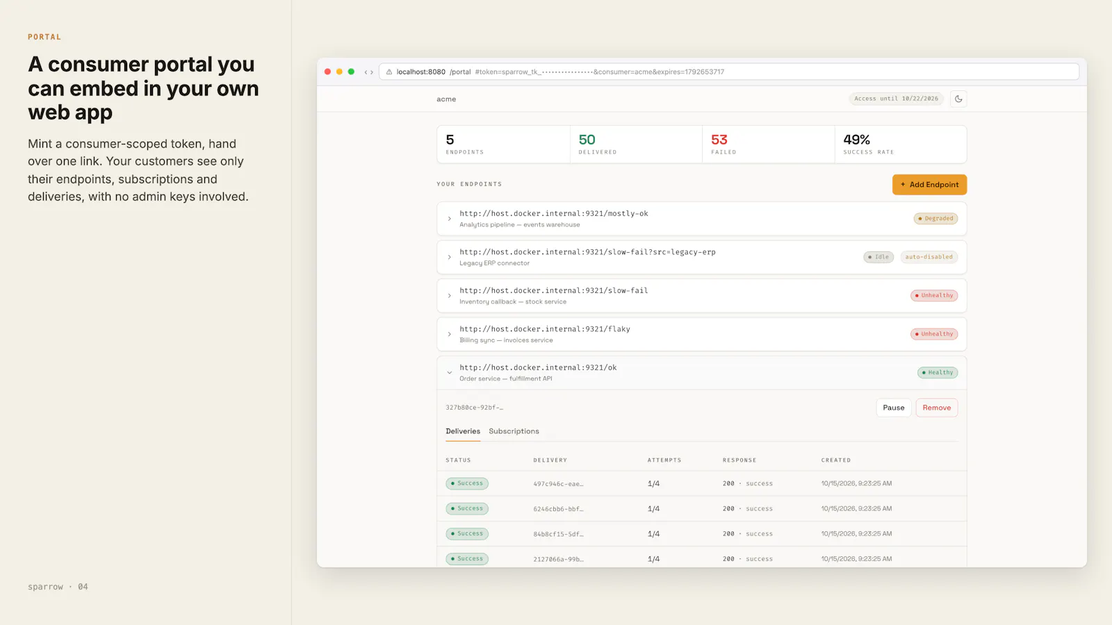 Sparrow screenshot 6