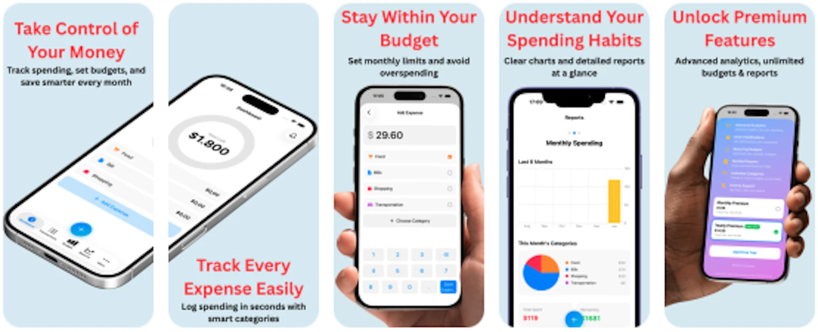 Budgetly - Personal Budget App screenshot 1