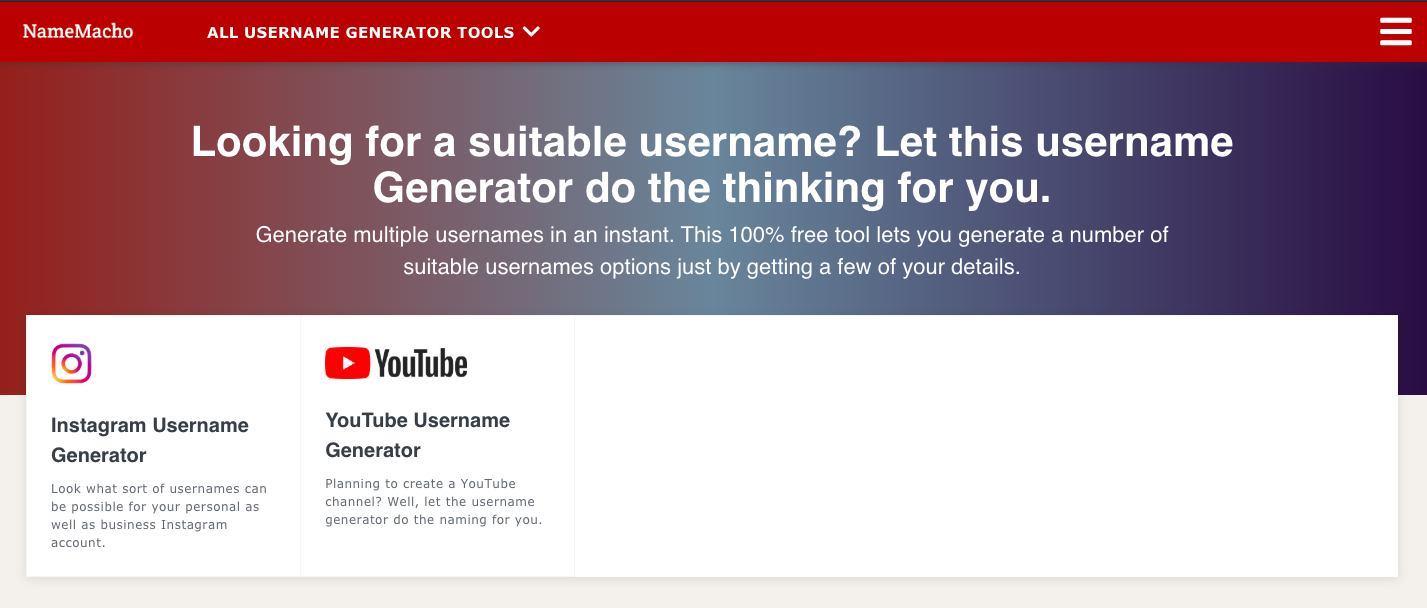 NameMacho gallery image