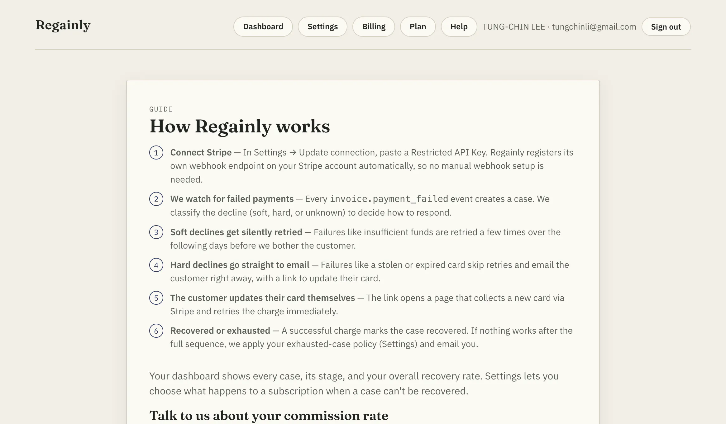 Regainly gallery image