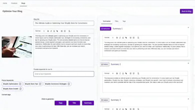 Shopify Product and Blog SEO Booster gallery image