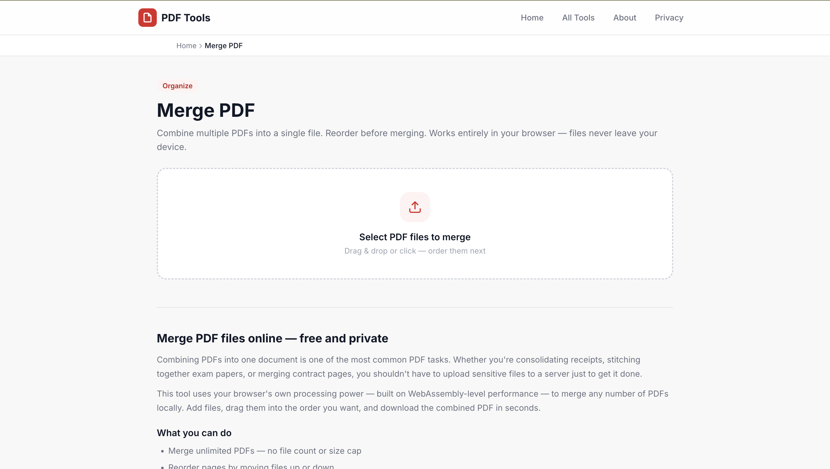 PDF Tools by Renderlog gallery image