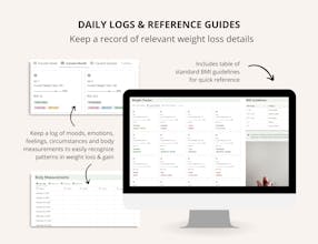 Weight Loss Tracker Notion Template gallery image