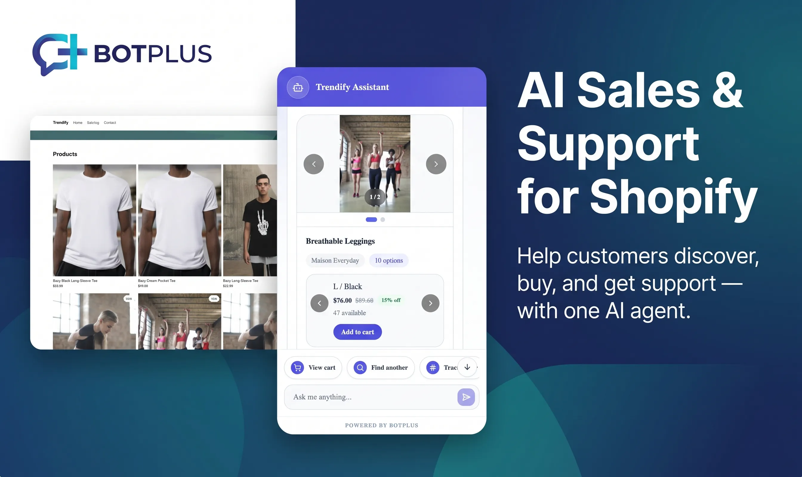 BotPlus – AI Sales & Support 截图