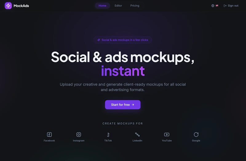MockAds screenshot 1