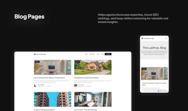 LukProp | Webflow Real Estate Template gallery image