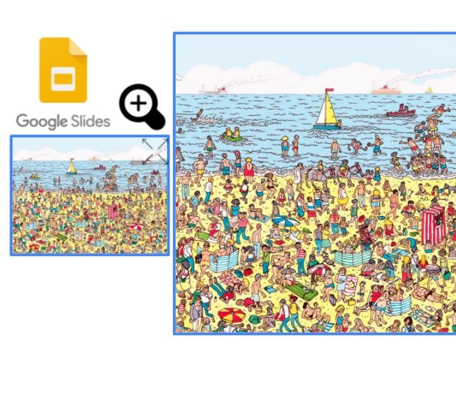Google स्लाइड में ज़ूम - अंत में! - पूर्ण स्क्रीन पर किसी भी चित्र, ग्राफ़, तालिकाओं में विस्तार करें मीडिया 5