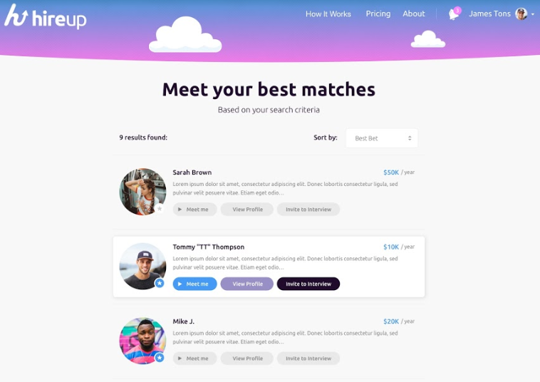 HireUp gallery image