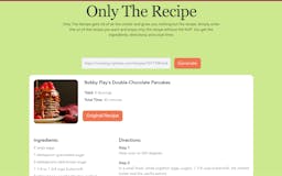 Only The Recipe media 3