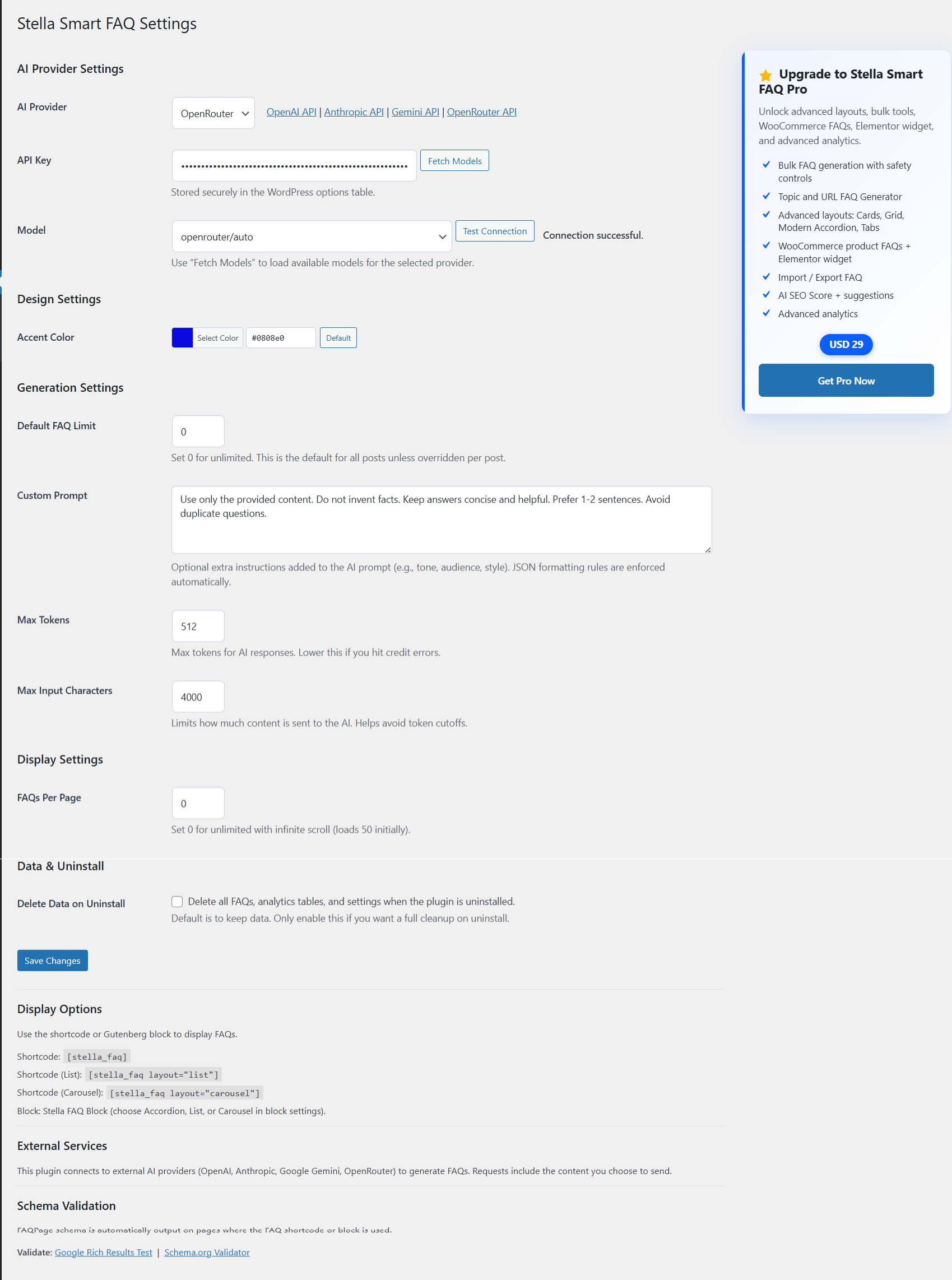 Stella Smart FAQ-AI FAQ Generator Plugin gallery image