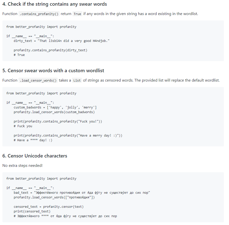 Better Profanity gallery image