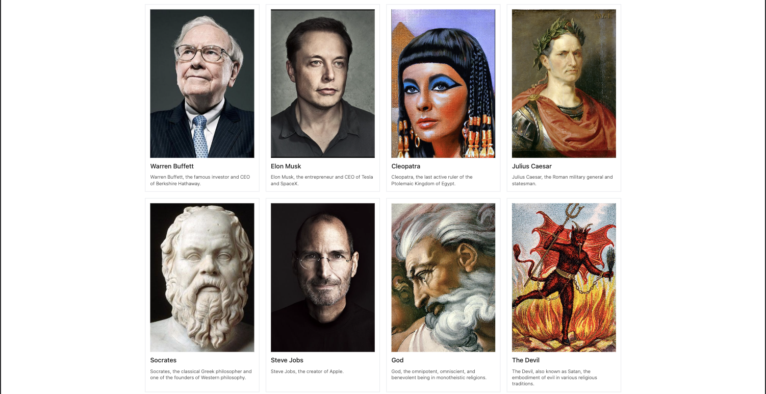 Karakterai - Chat met historische figuren en leer van AI -leraren media 2