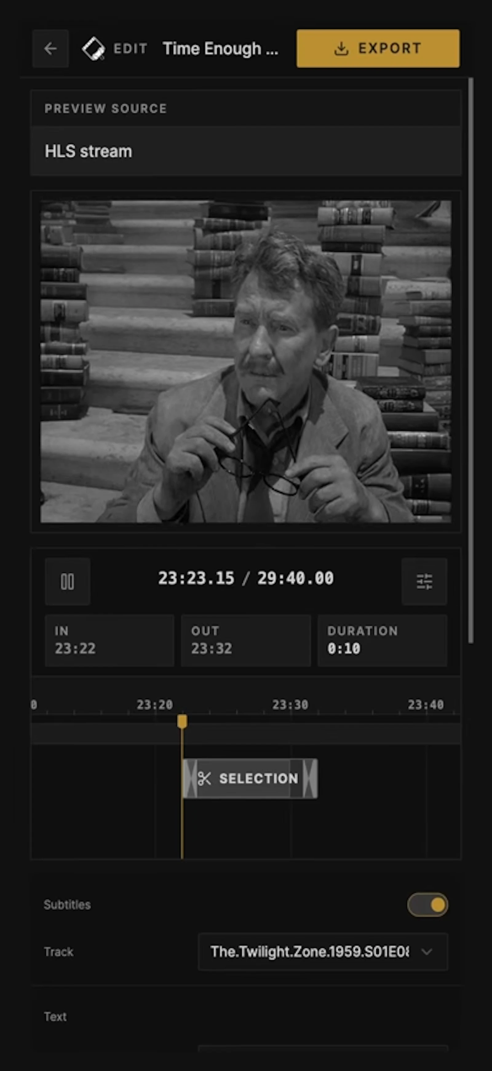 Cliparr- Open Source Media Clipper screenshot 2