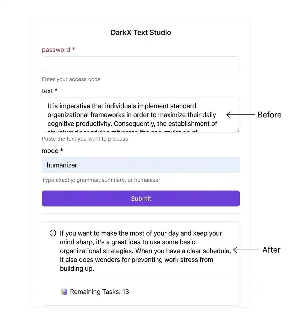 DarkX Text Studio gallery image