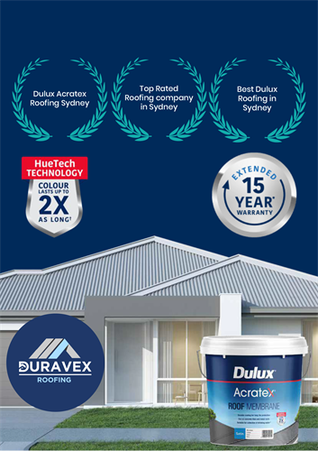 Dulux 지붕 시드니 - 시드니에서 Dulux Acratex 지붕 멤브레인을 구입할 곳 미디어 1