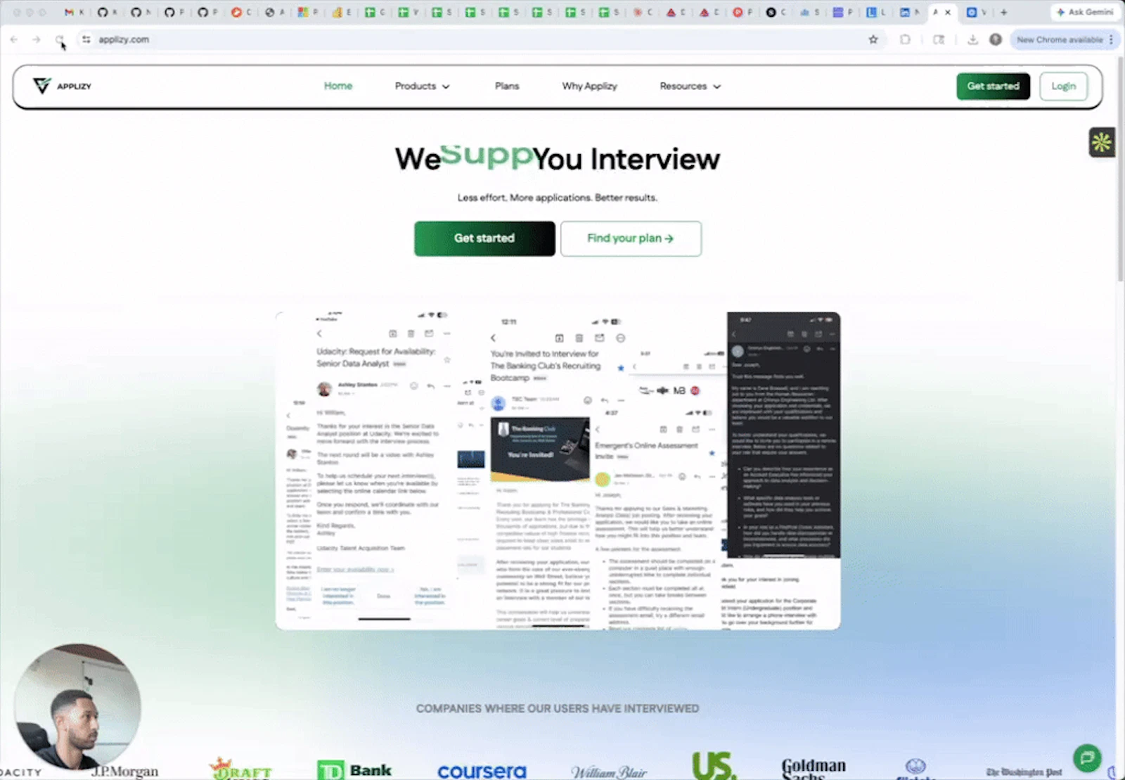 Applizy screenshot 1 (video preview)