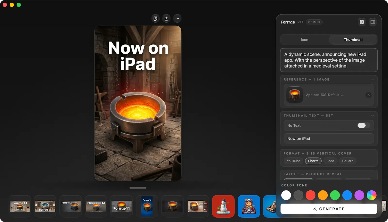 Forrrge screenshot 2