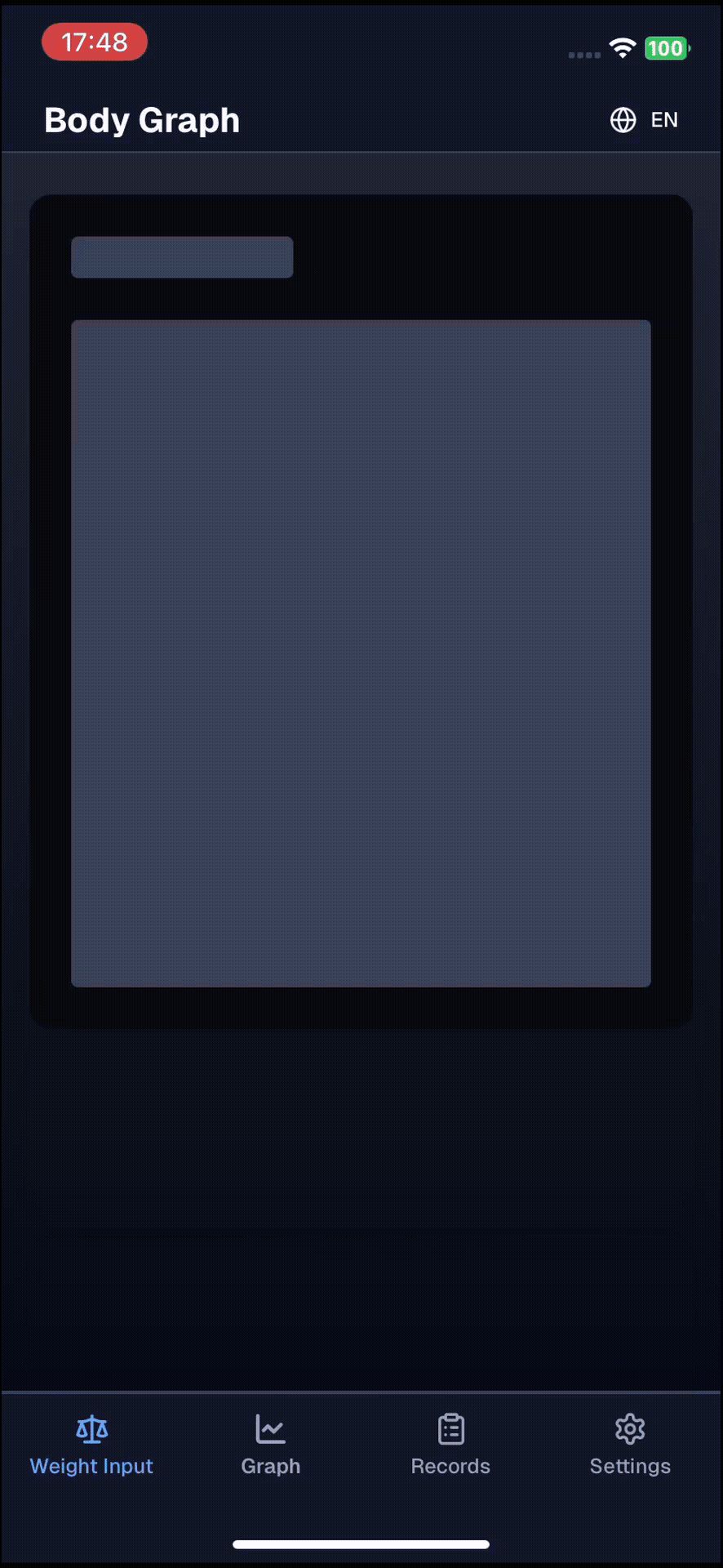 Body Graph - Simple Body Visualization - Main product screenshot demonstrating key features and user interface