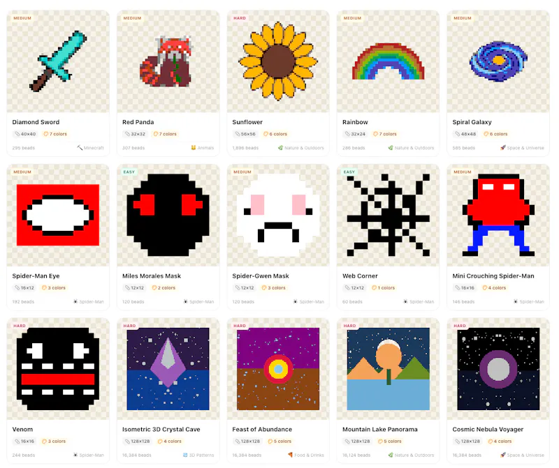 FuseBeads Hub screenshot 2