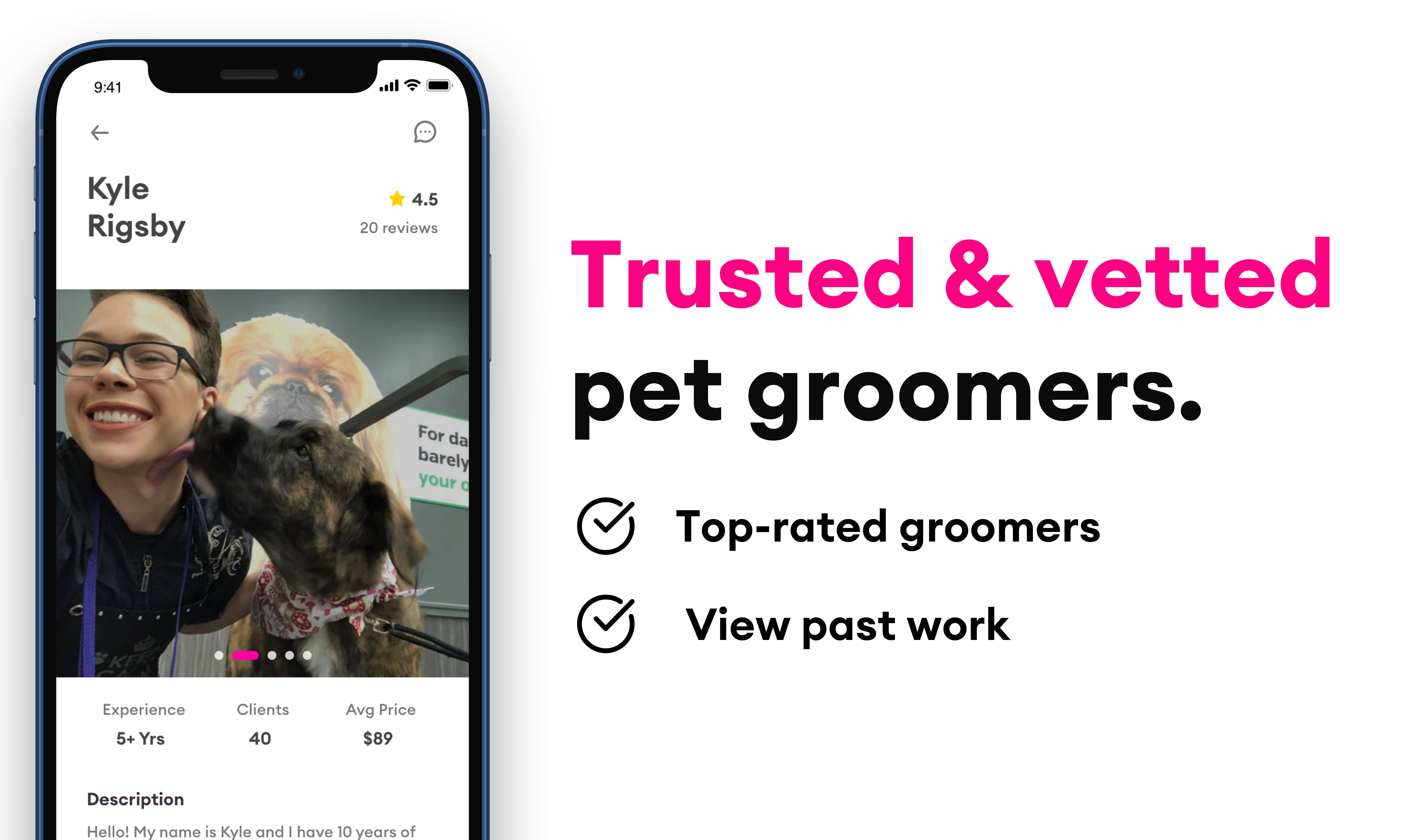 Pawsh - Find top pet groomers around you media 2