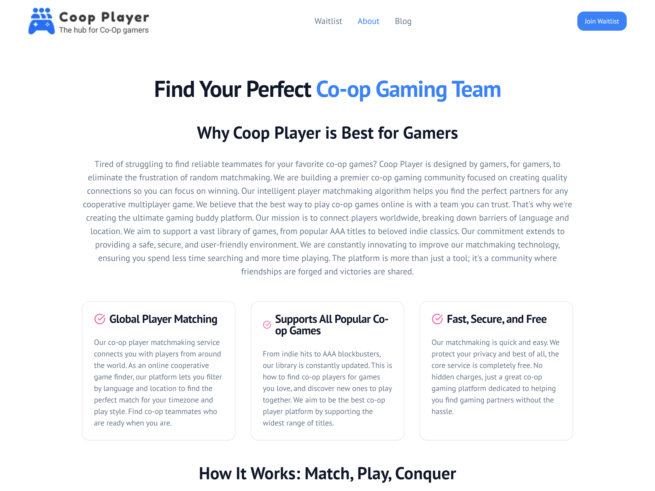 コーププレーヤー - 次の協同組合のゲームパートナーを見つけてくださいメディア2