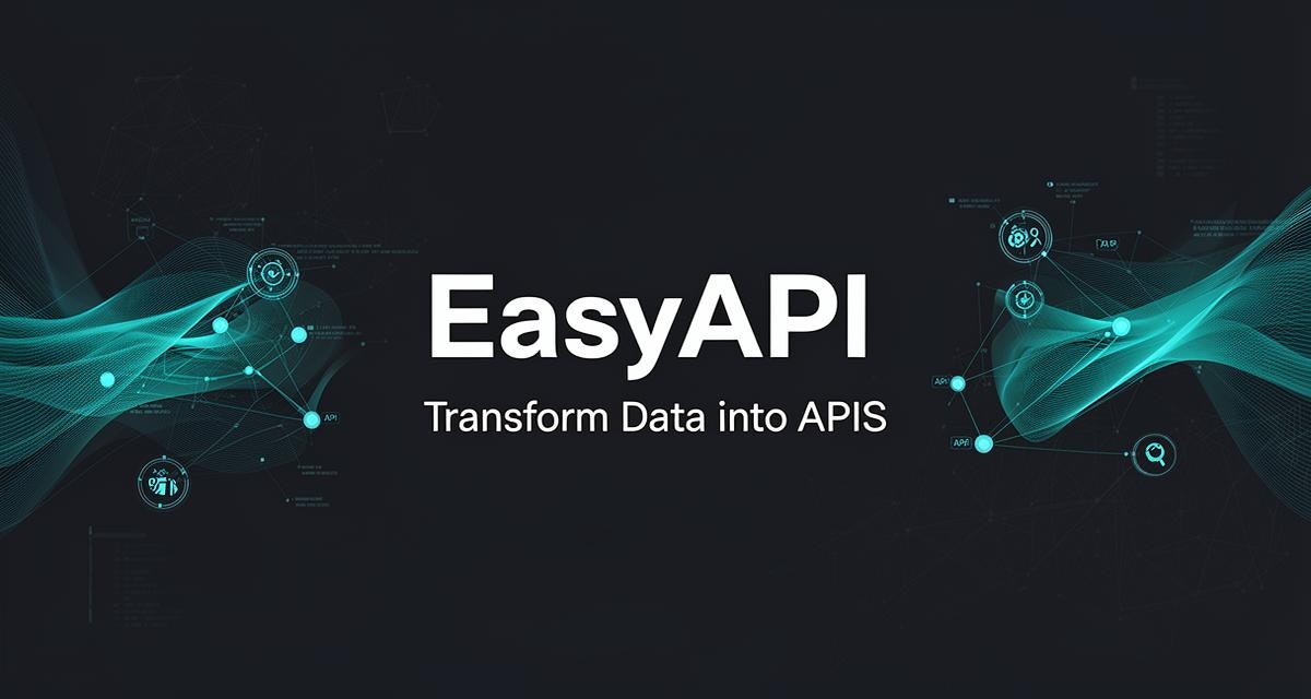 EasyAPI - Main product screenshot demonstrating key features and user interface