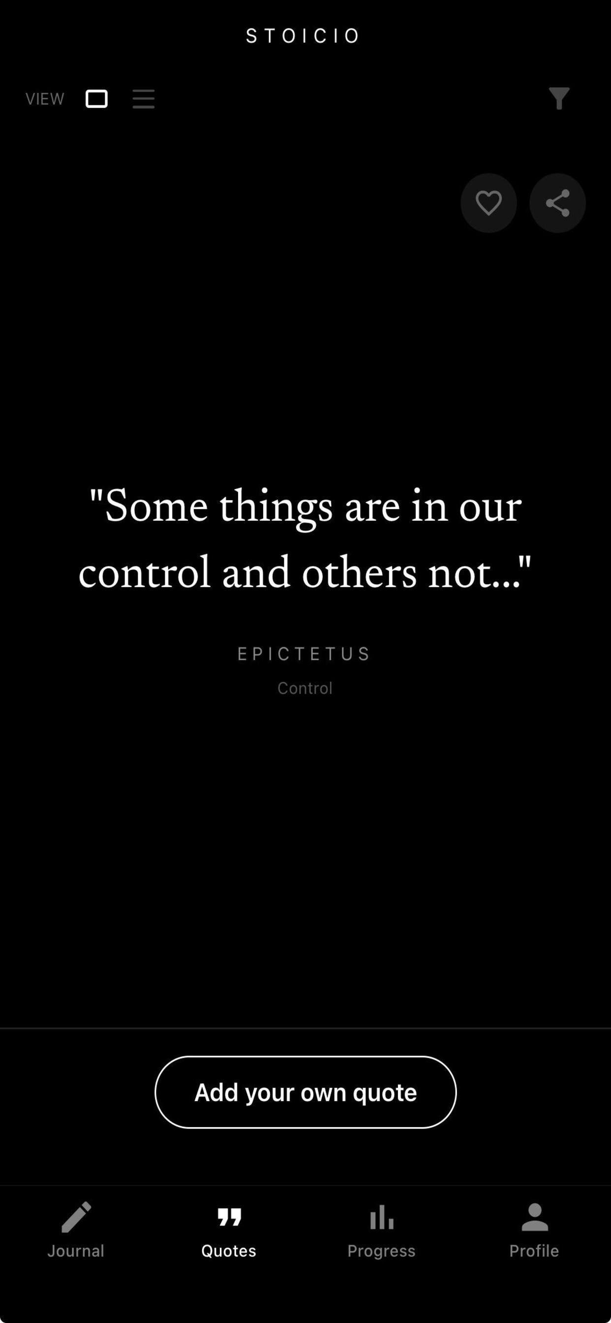 Stoicio — Stoic Journal & Quotes gallery image