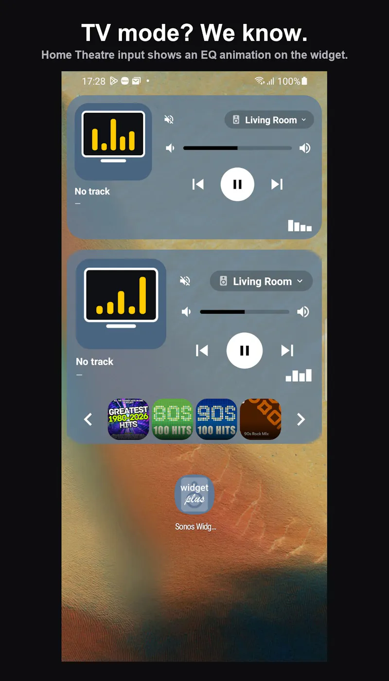 Sonos Widget Plus screenshot 3