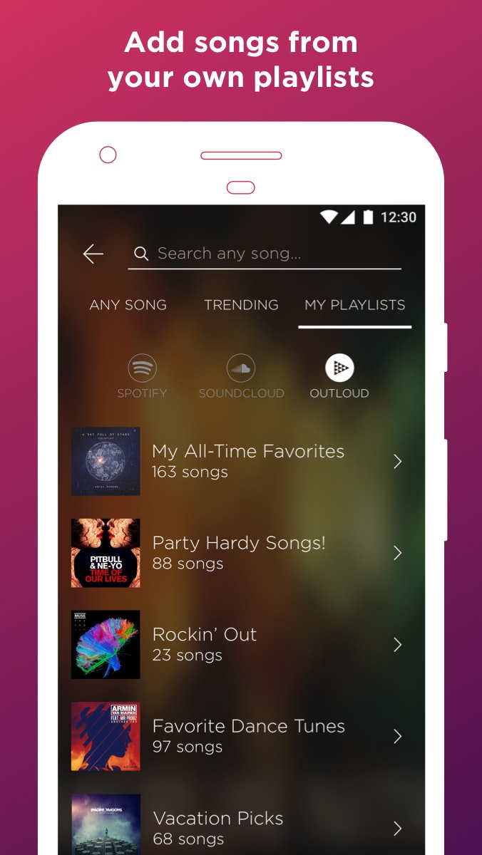 OutLoud Social Jukebox gallery image