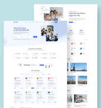 JobBox -Job Board Agency WordPress Theme gallery image
