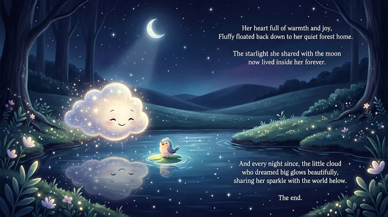 The Little Cloud That Wanted to Hug screenshot 2