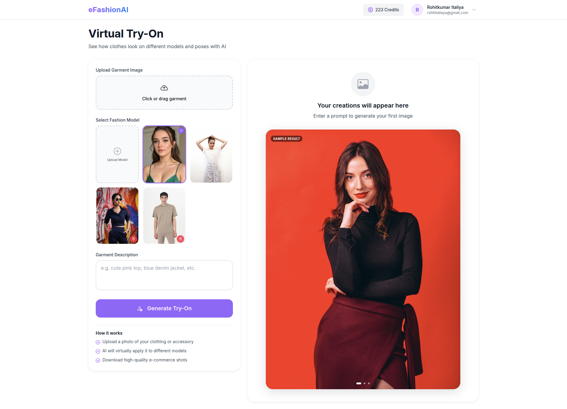eFashionAI gallery image