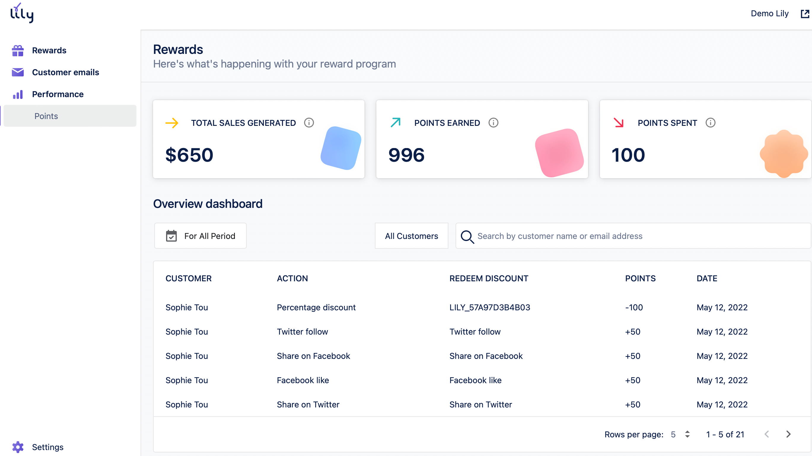 Лояльность и награды за BigCommerce - Построить лояльность к бренду, добавив очки и награды. 100% бесплатно медиа 3