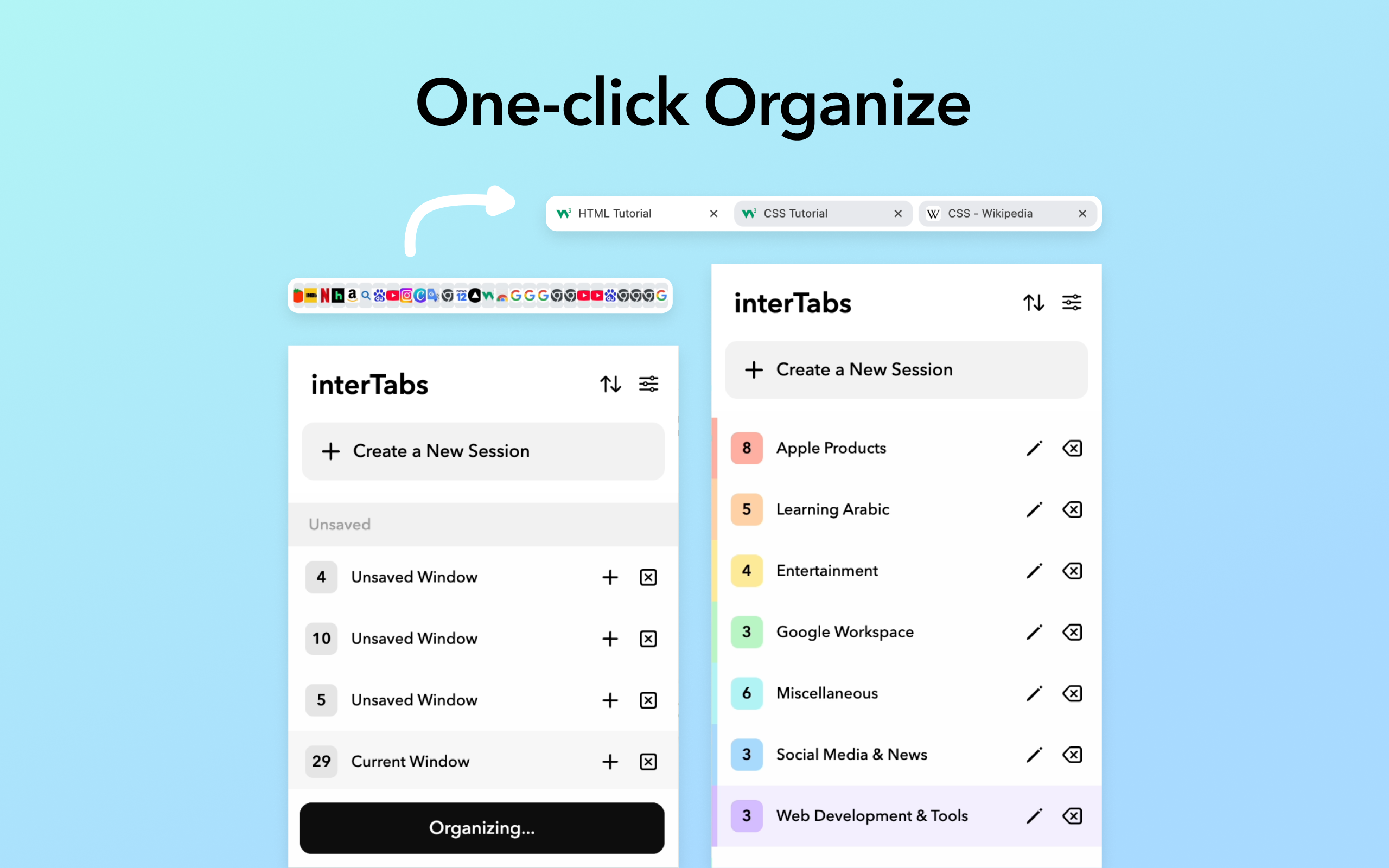 Intertabs - Менеджер AI Tab Manager медиа 6