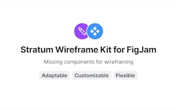 Stratum Wireframe Kit for FigJam media 2