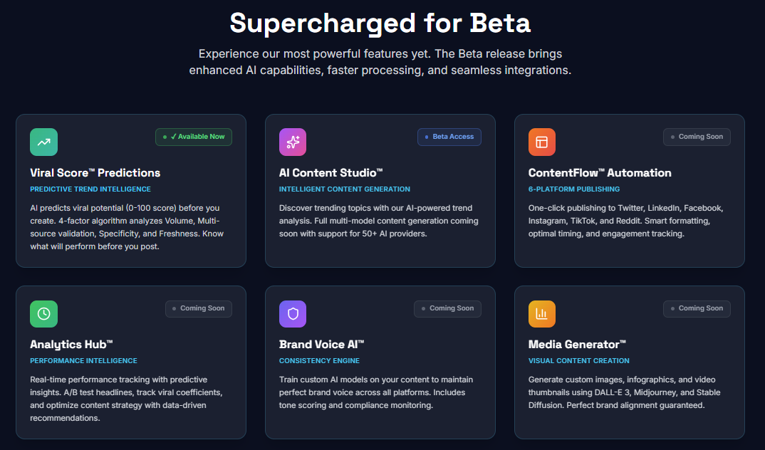 XELORA - Screenshot 5 showing product features and functionality