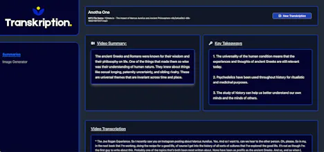 Transkription.io gallery image