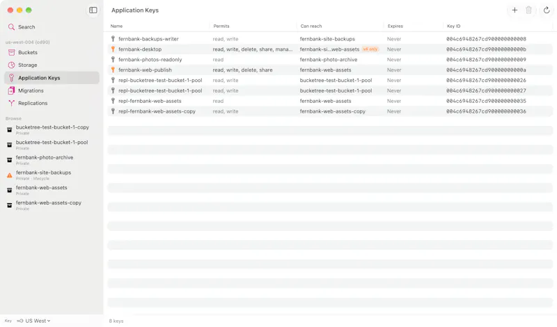 Bucketree screenshot 1