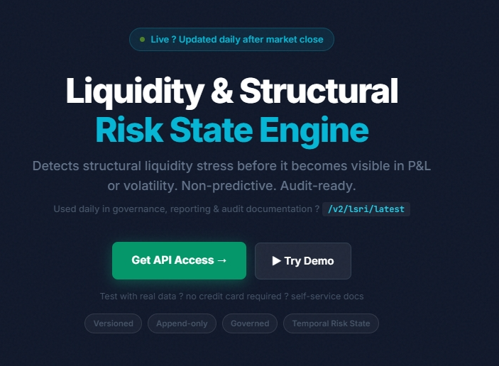 LSRI — Liquidity & Structural Risk gallery image