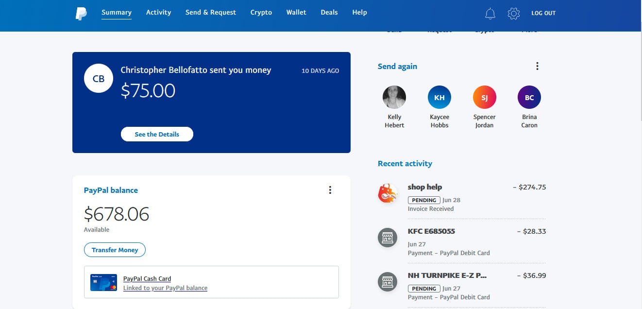 شراء حسابات PayPal التي تم التحقق منها- SmmShop24 media 1