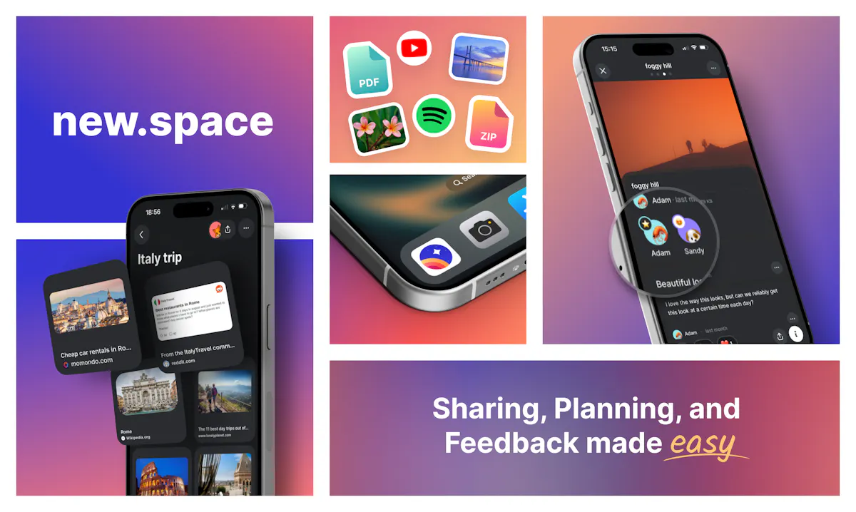 new.space for iOS