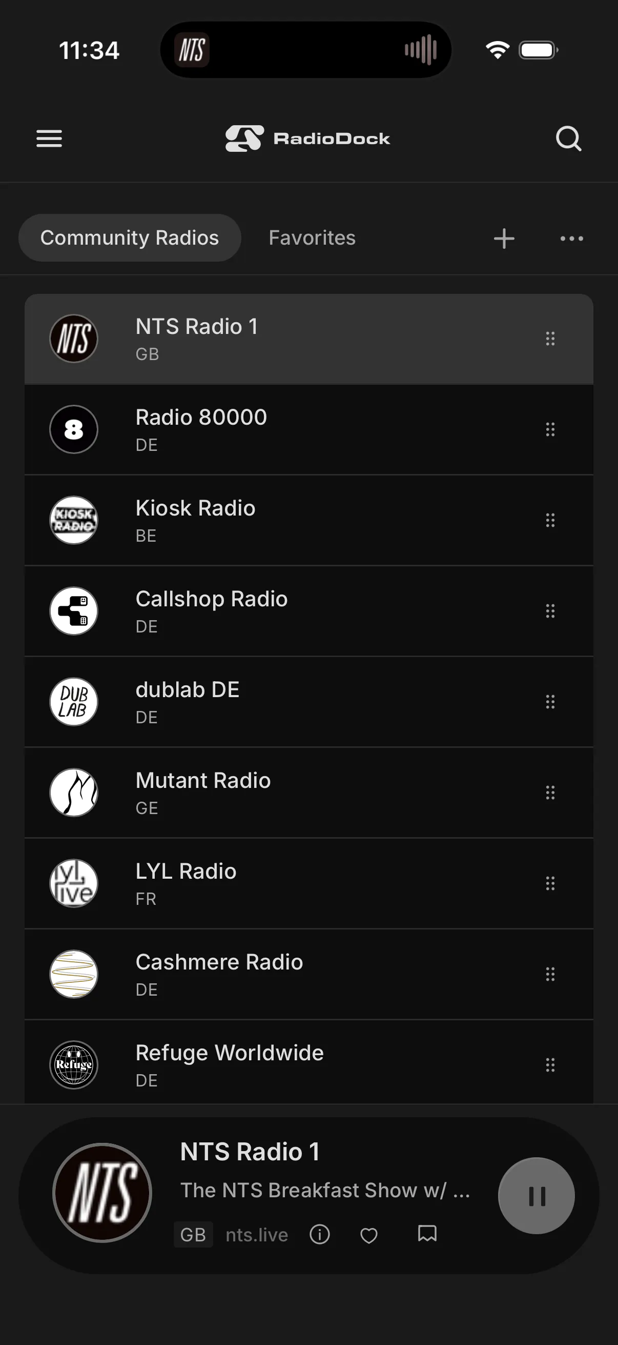 RadioDock gallery image