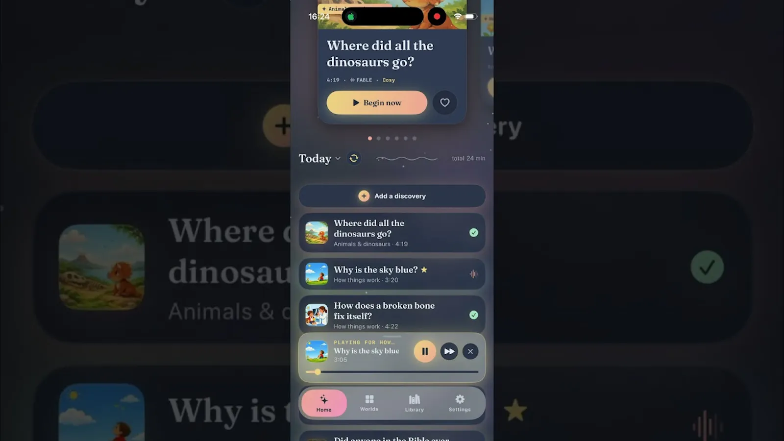TaleBird screenshot 1 (video preview)