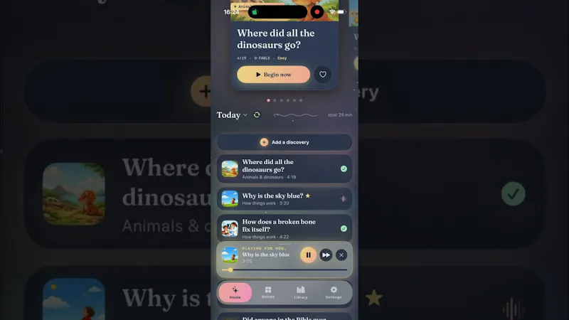 TaleBird screenshot 1 (video preview)