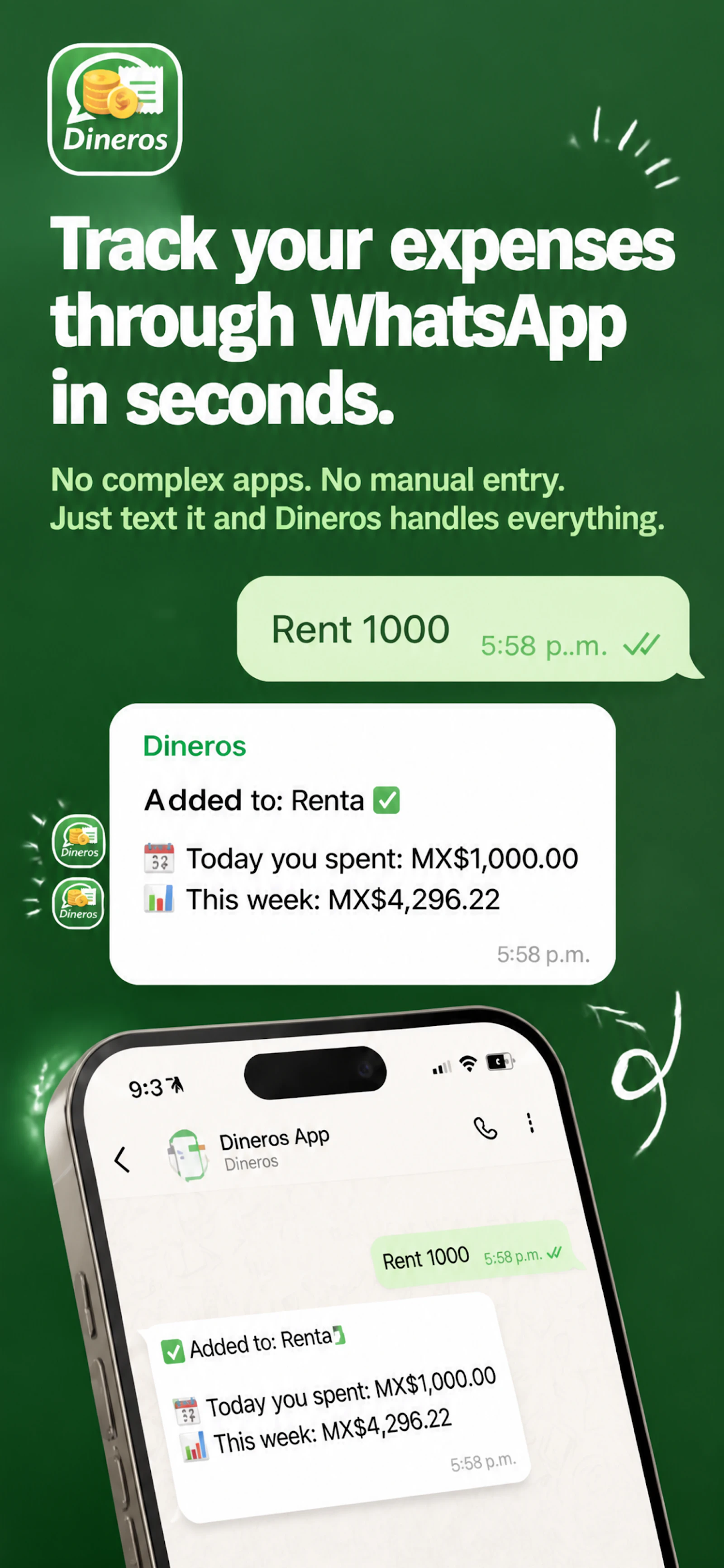 Dineros screenshot 1