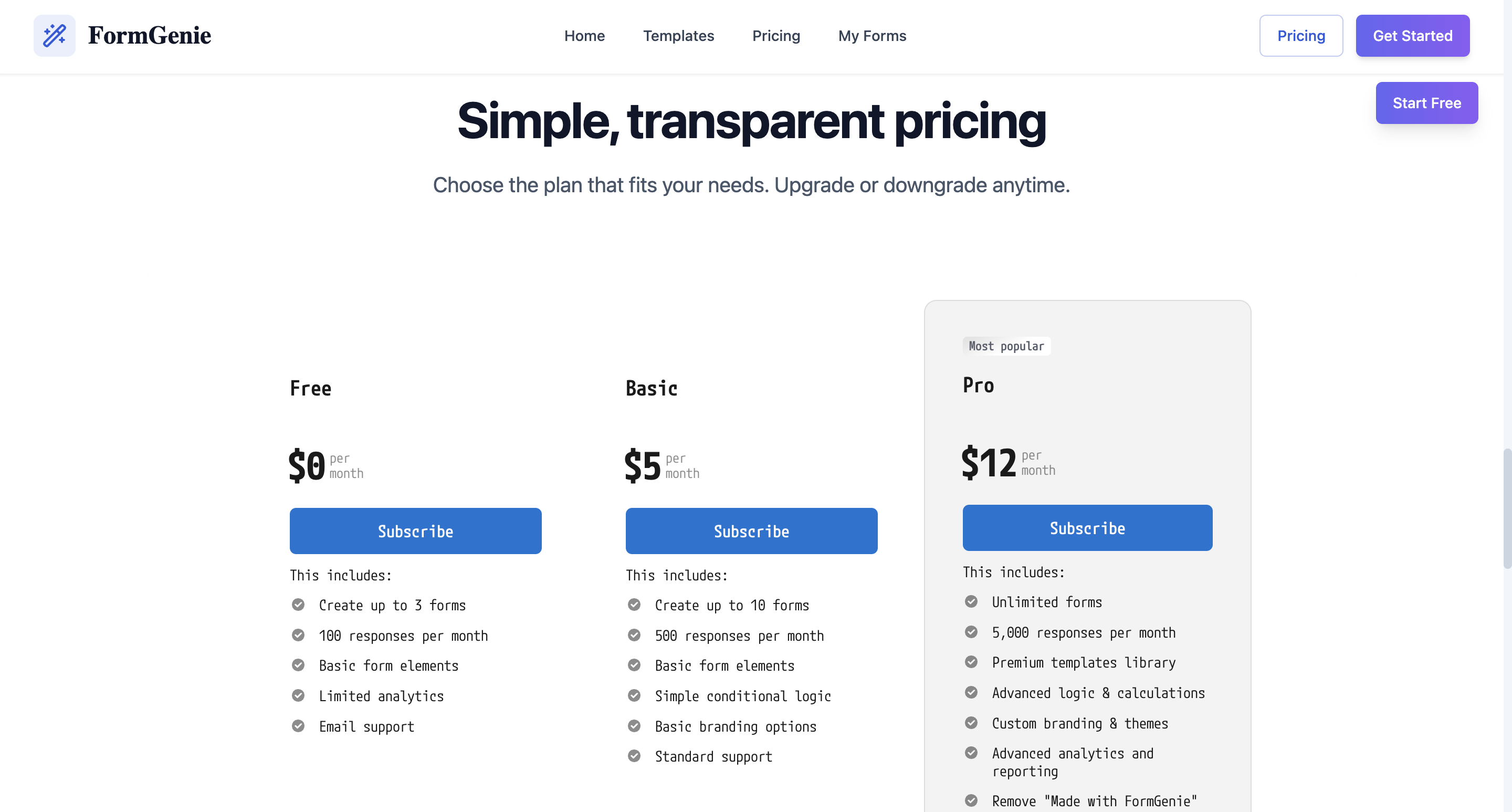 FormGenie gallery image