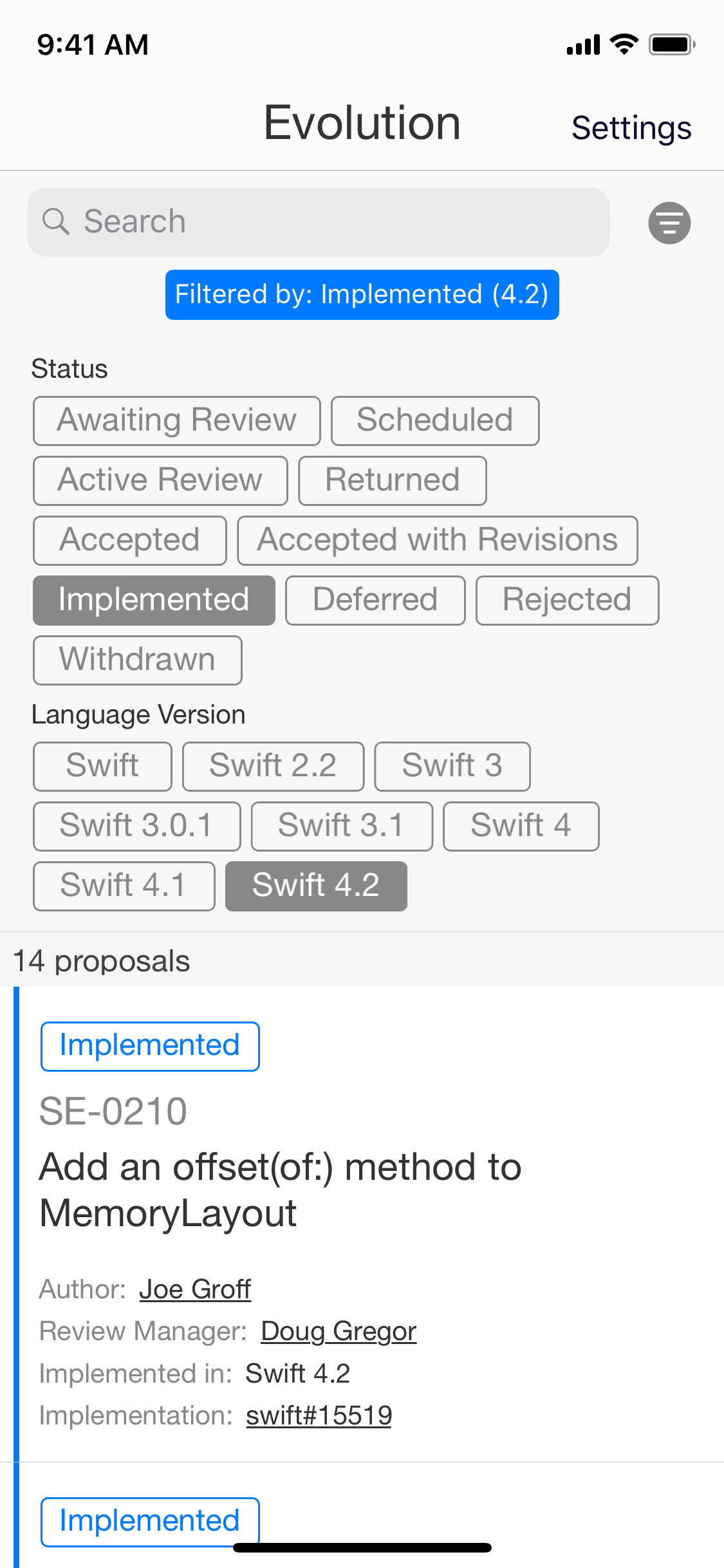 EVOlution App gallery image