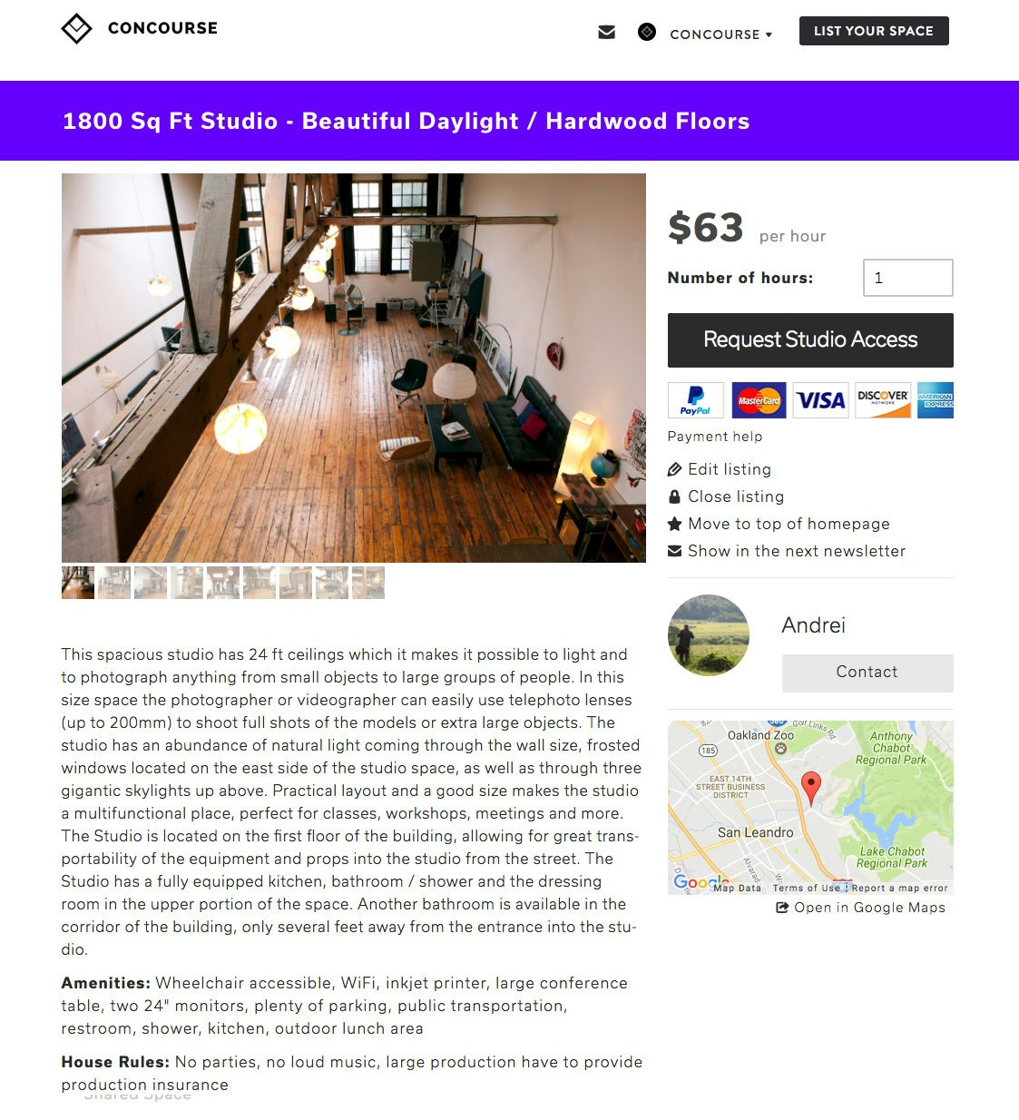 Concourse gallery image